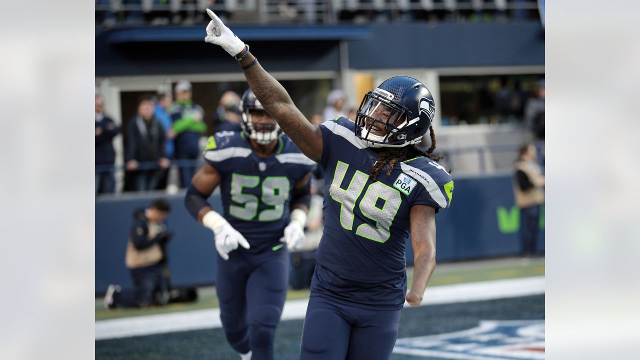 Seattle Seahawks safety Josh Jones is pictured during an NFL football game  against the Atlanta Falcons, Sunday, Sept. 25, 2022, in Seattle. The Falcons  won 27-23. (AP Photo/Stephen Brashear Stock Photo - Alamy