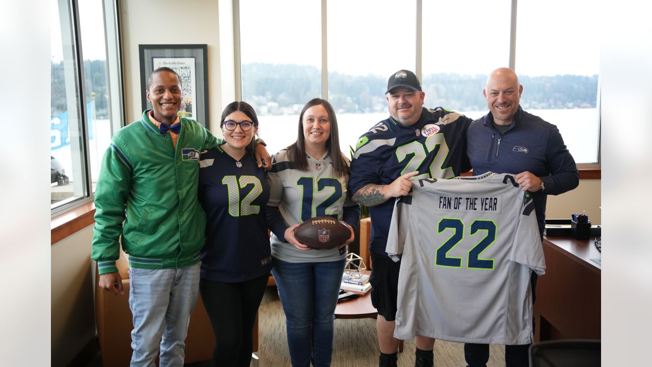 Seahawks Fan Larry Bevans Named NFL Fan Of The Year