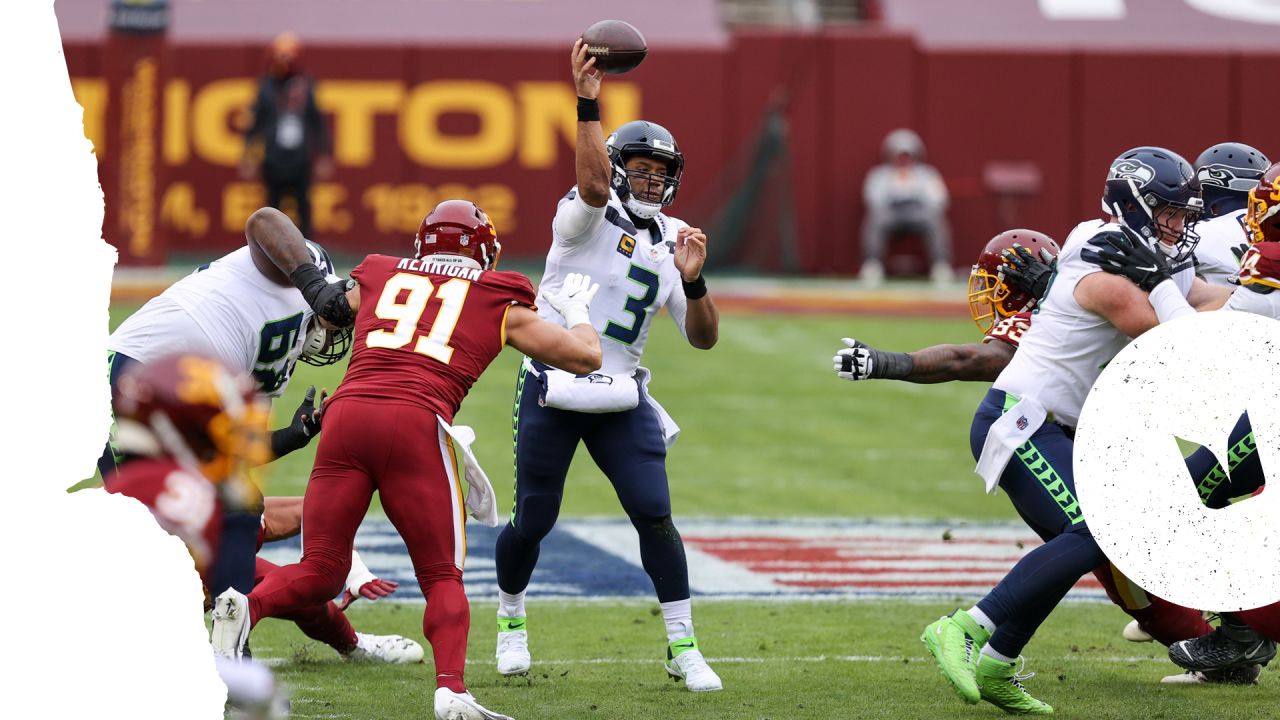 Seahawks survive late rally, clinch playoff spot with 20-15 win over  Washington Football Team - Field Gulls