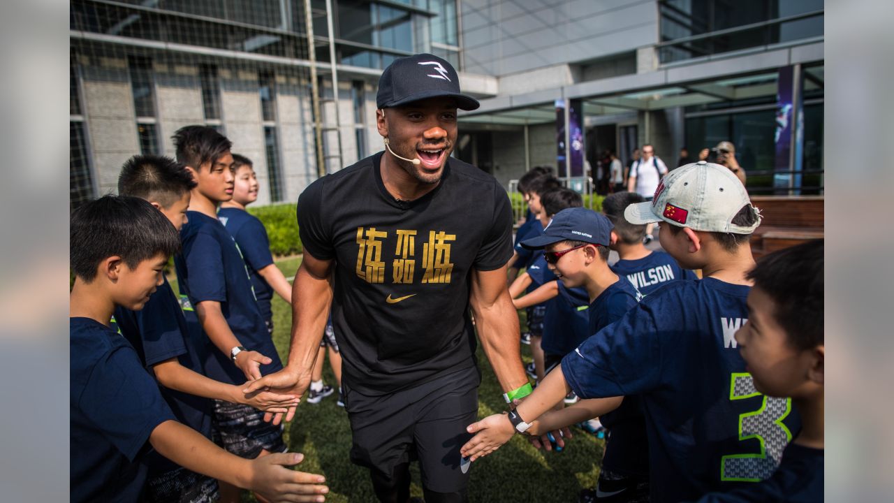 Russell Wilson in China