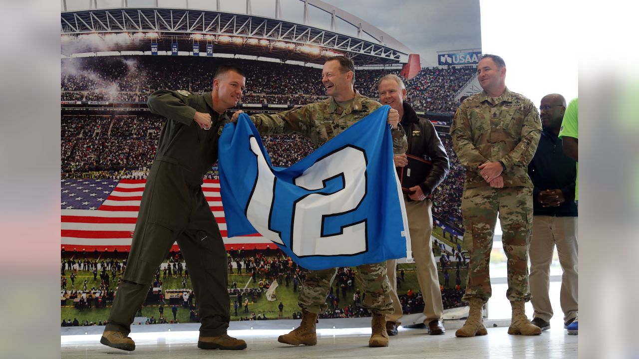 JBLM participates in Seahawks Draft Day event > Air Mobility Command >  Article Display