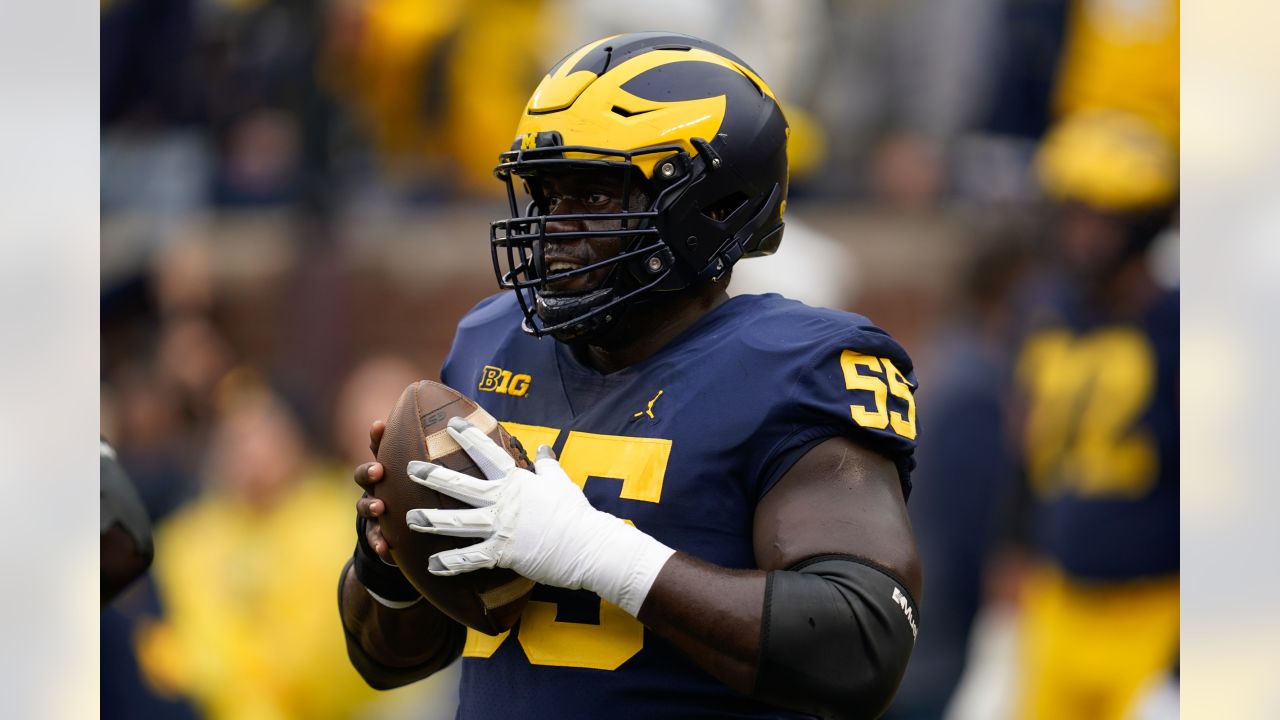 2023 NFL Draft prospect profile - Olusegun Oluwatimi, OC, Michigan - Big  Blue View