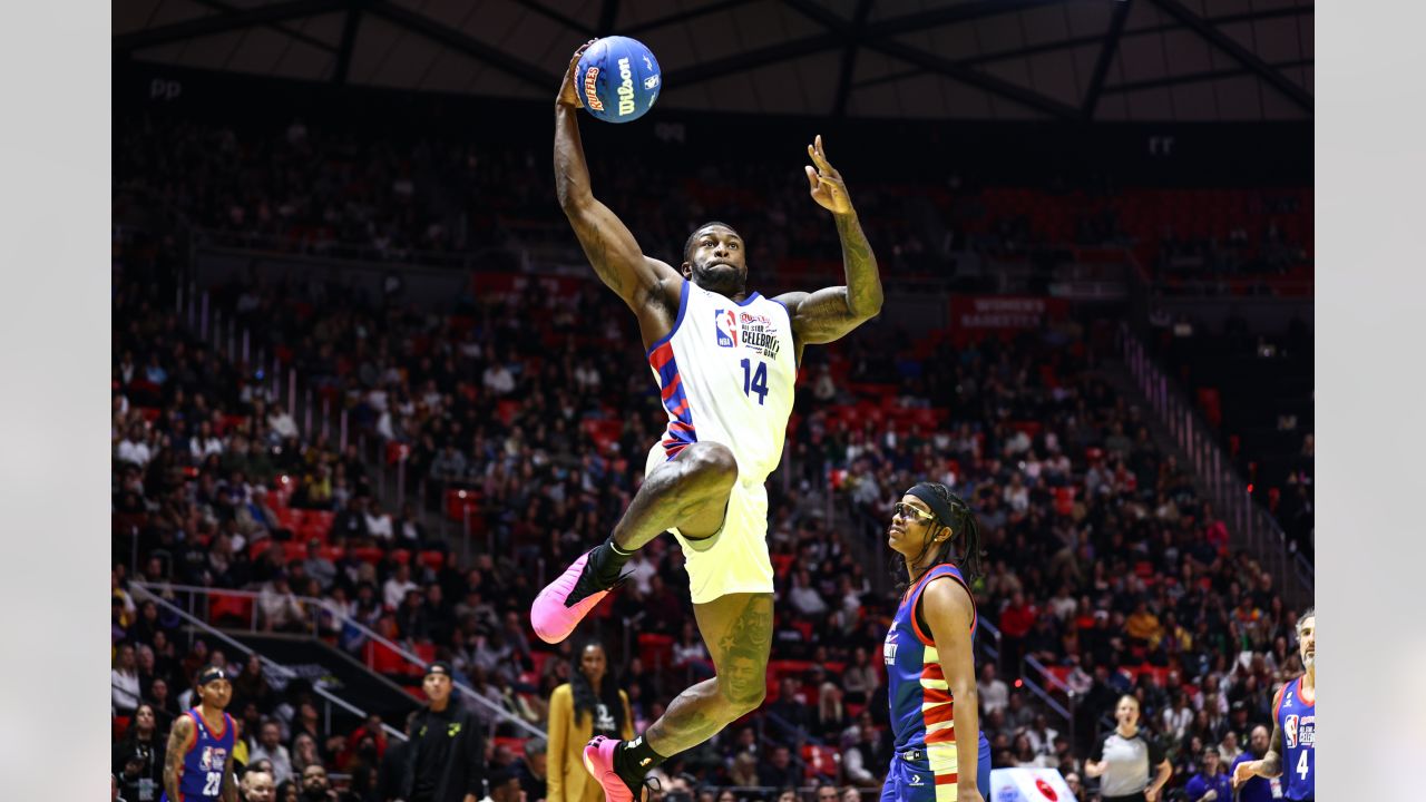 PHOTOS: DK Metcalf Takes Home MVP Honors In NBA All-Star Celebrity Game 2023