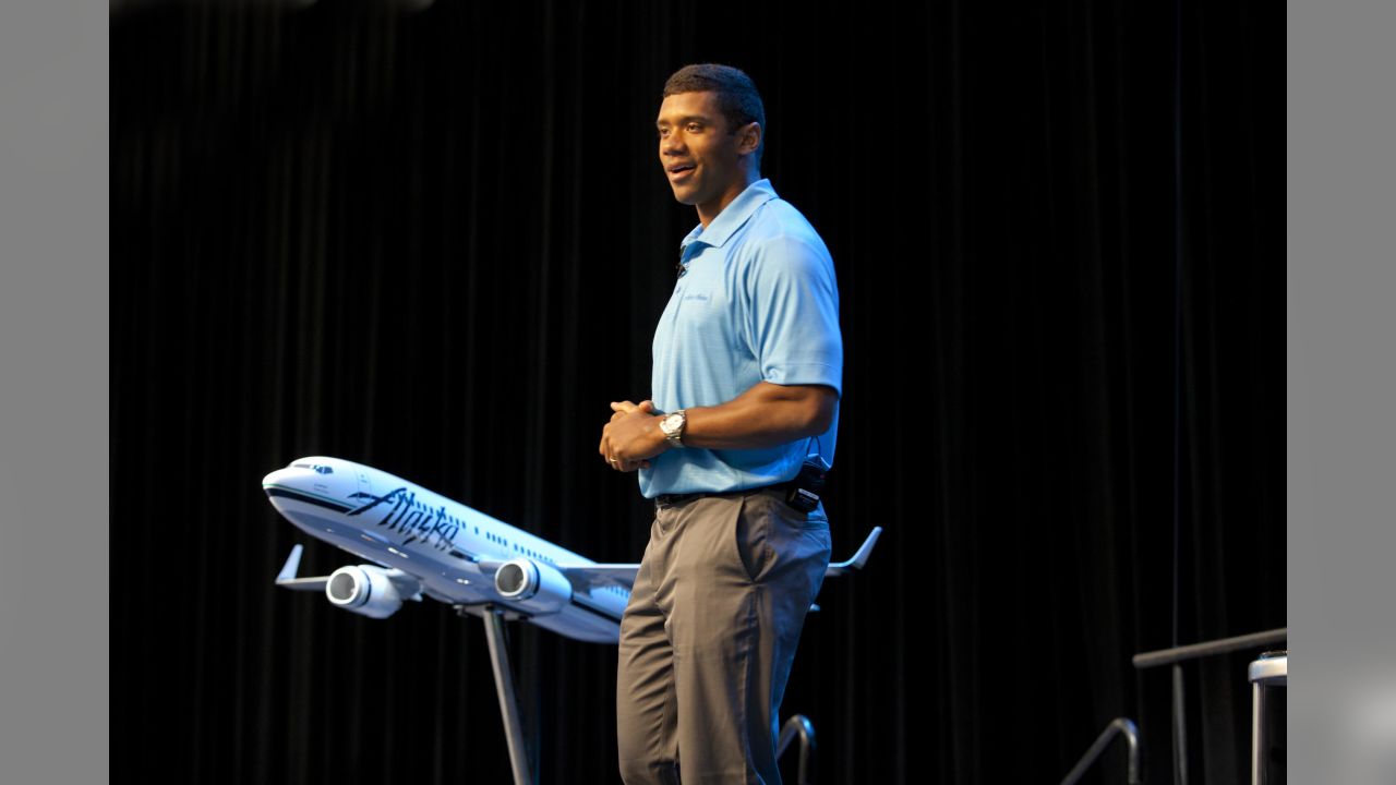 Photo Gallery - Russell Wilson & Alaska Airlines Team Up To