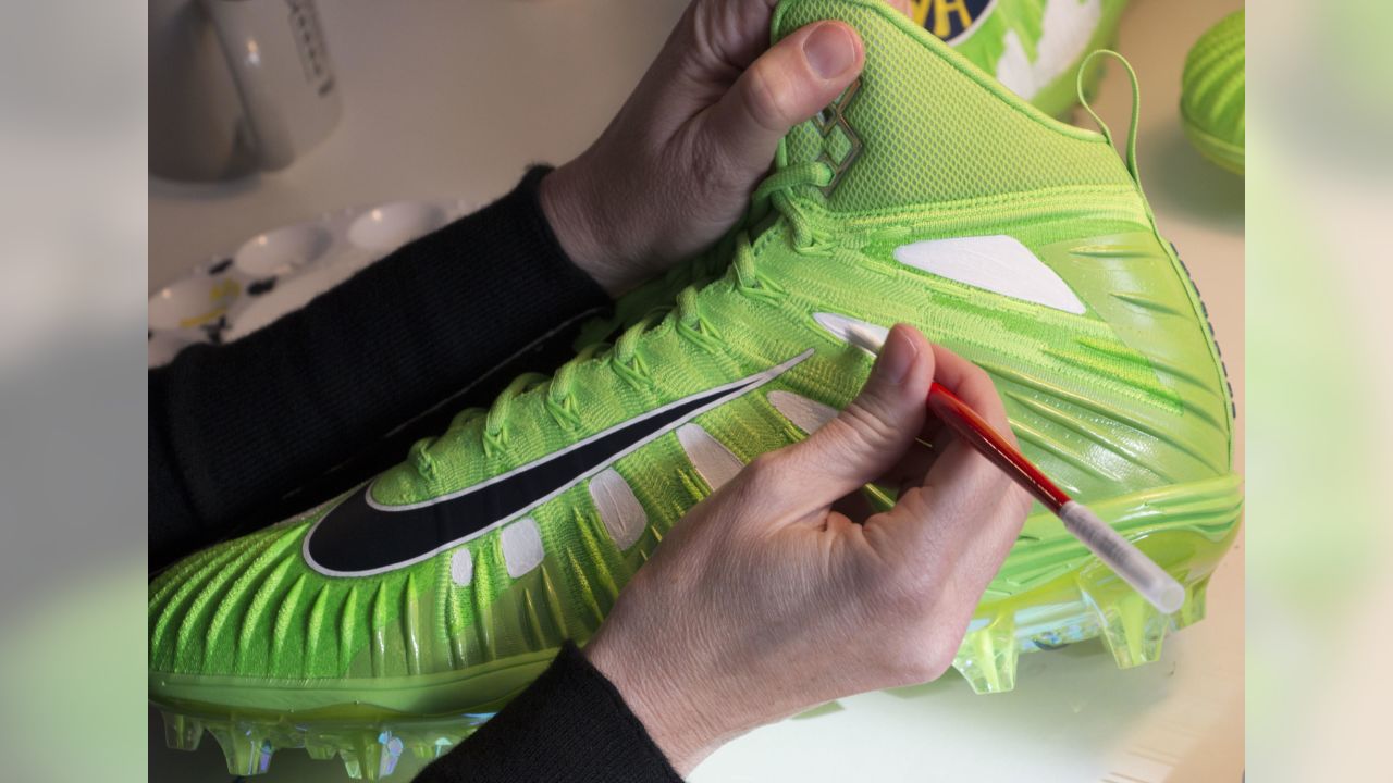 Meet the artists behind the NFL's booming custom cleats business
