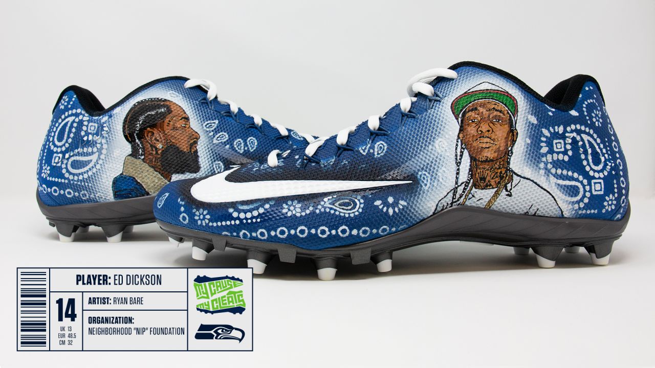 2019 Seahawks My Cause, My Cleats