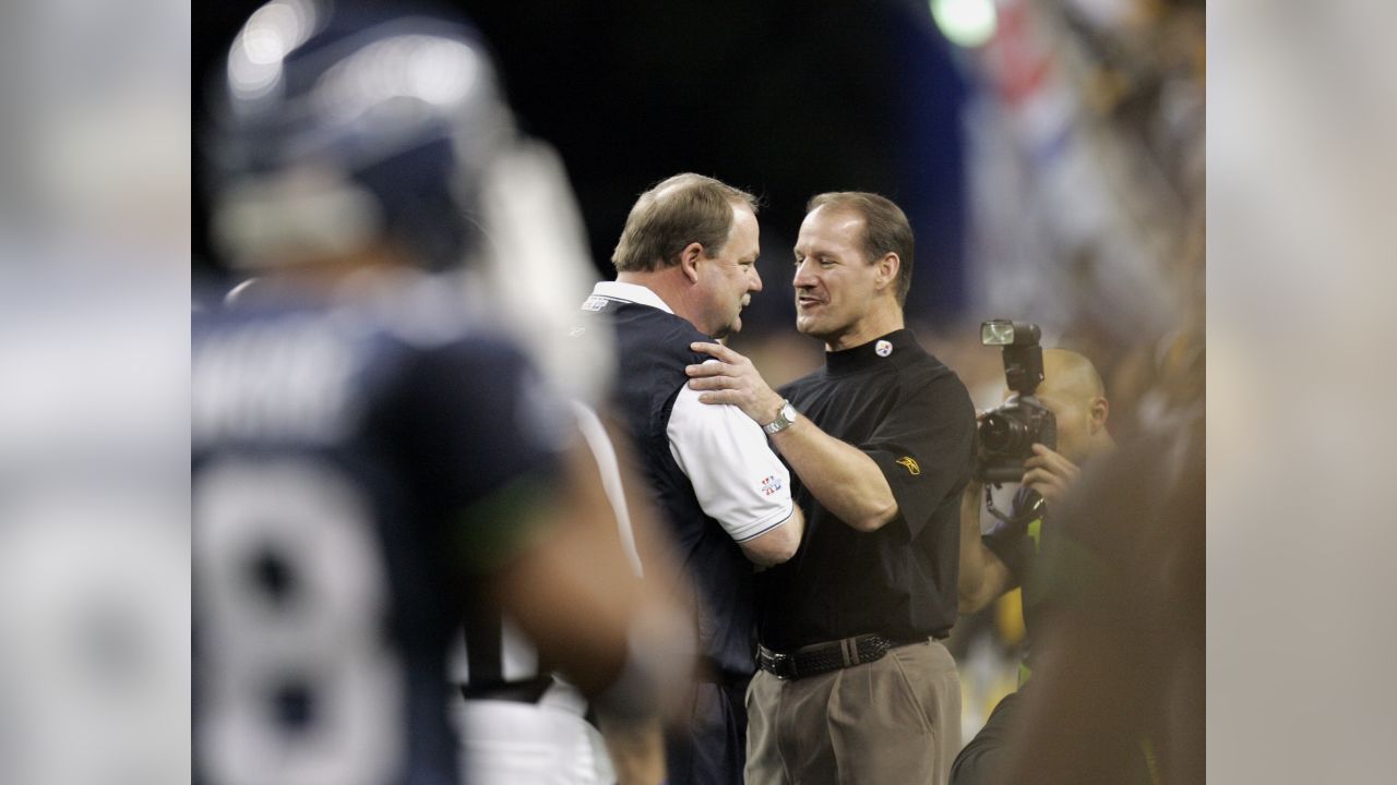 Pittsburgh Steelers head coach Bill Cowher before a 23-16 loss to