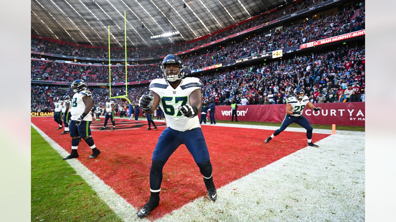 PHOTOS: Seahawks Hit The Bowling Lanes In Munich