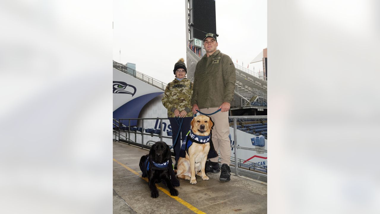 PHOTOS: Brigadoon Service Dogs Team Models Salute To Service Pro