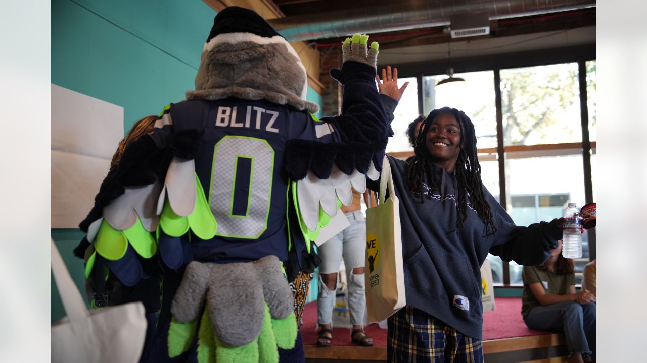 Seahawk Gift for AAMA Student Leaders - Seattle Public Schools