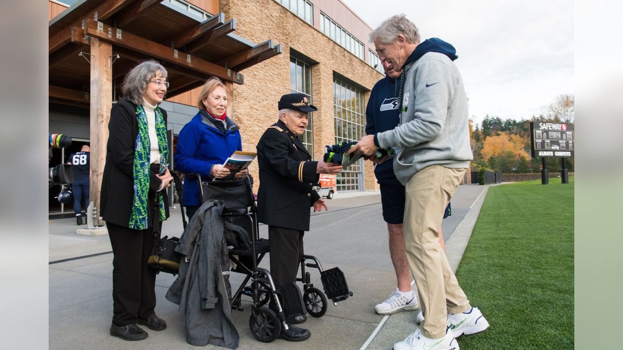 Lt. Colonel Barbara Nichols' Years of Service Honored by Seattle Seahawks -  ThurstonTalk