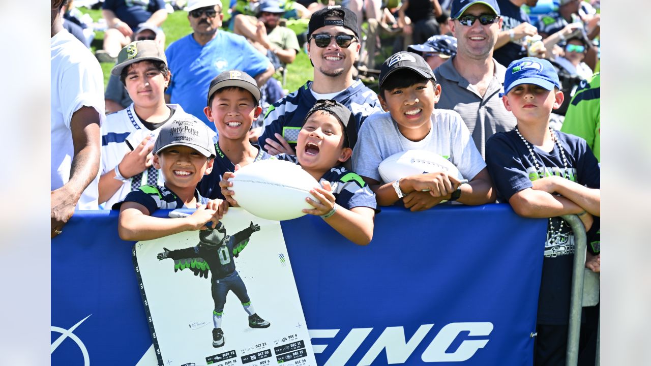 KIDS DAY Is Happening at Seattle Seahawks Training Camp! Fun!