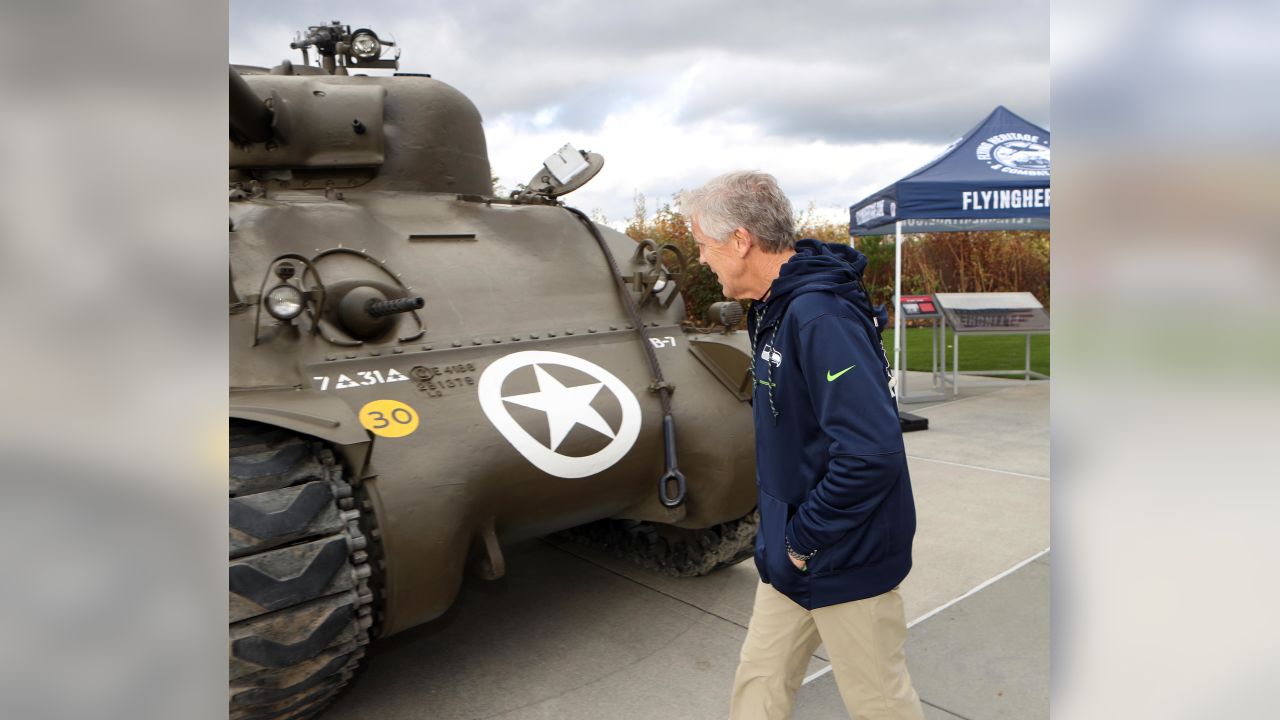 Lt. Colonel Barbara Nichols' Years of Service Honored by Seattle Seahawks -  ThurstonTalk