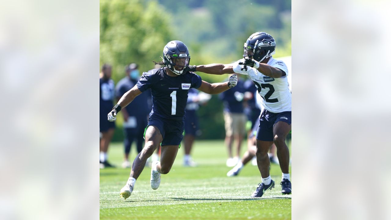 First Look: D'Wayne Eskridge  Seattle Seahawks Rookie Minicamp