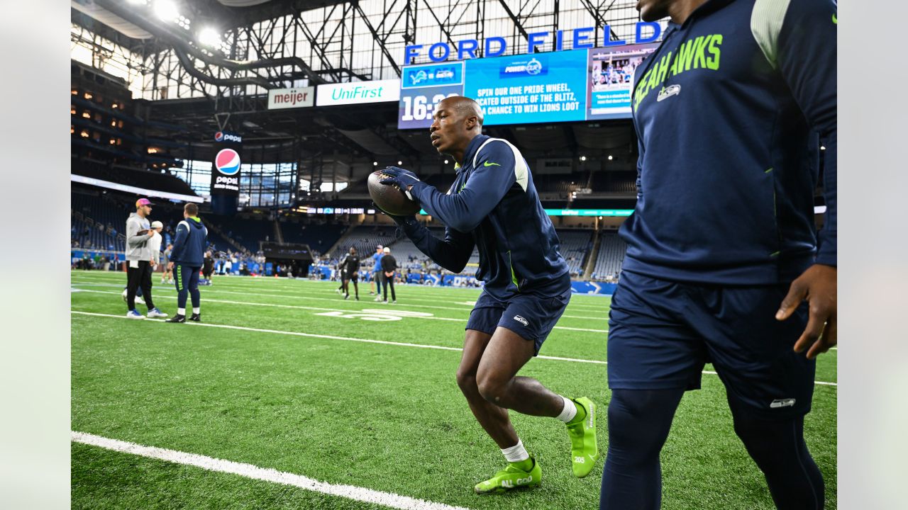 Detroit Lions training camp at Ford Field