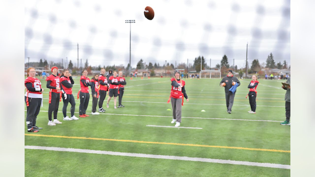 Tacoma Girls NFL Flag Football Club Jamboree