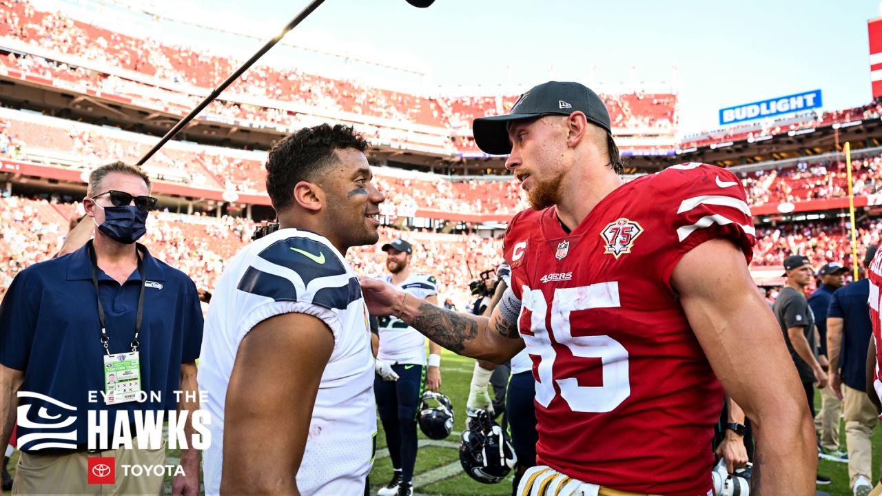 George Kittle: Jimmy Garoppolo shirtless on 49ers TE t-shirt - Sports  Illustrated