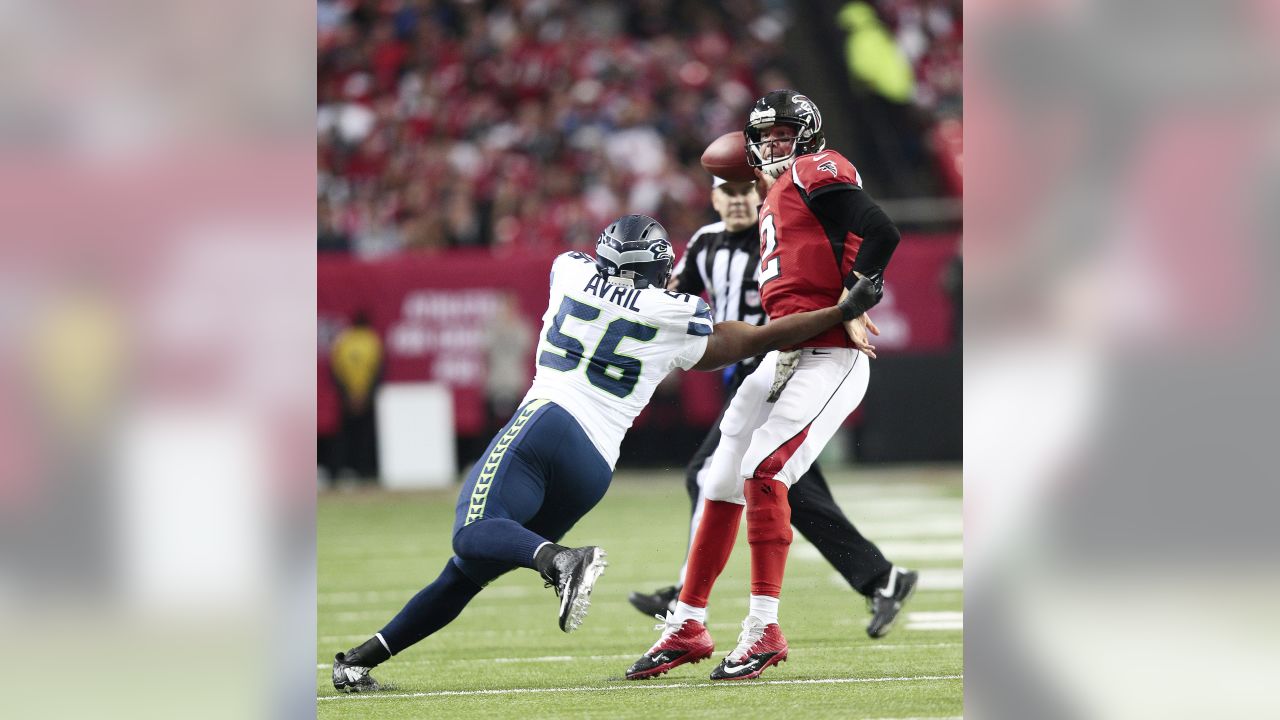 Falcons' Neal keeps Chancellor's Seahawks jersey in locker