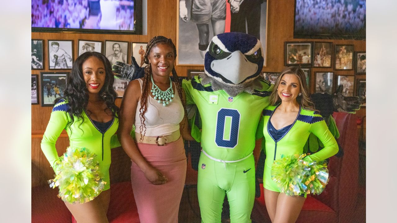 PHOTOS: Seahawks Spread Action Green Friday Cheer At Local Businesses