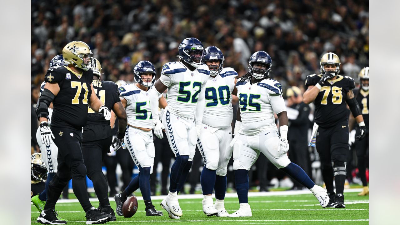 Photos: Game Action  Saints vs Seahawks Week 5 2022