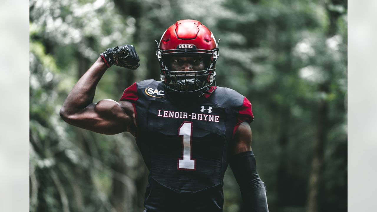 Dareke Young of Lenoir Rhyne flying up NFL Draft boards 6-3 220