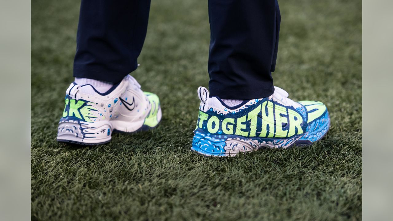 Seahawks Coach Pete Carroll Got Custom Nike Dad Shoes