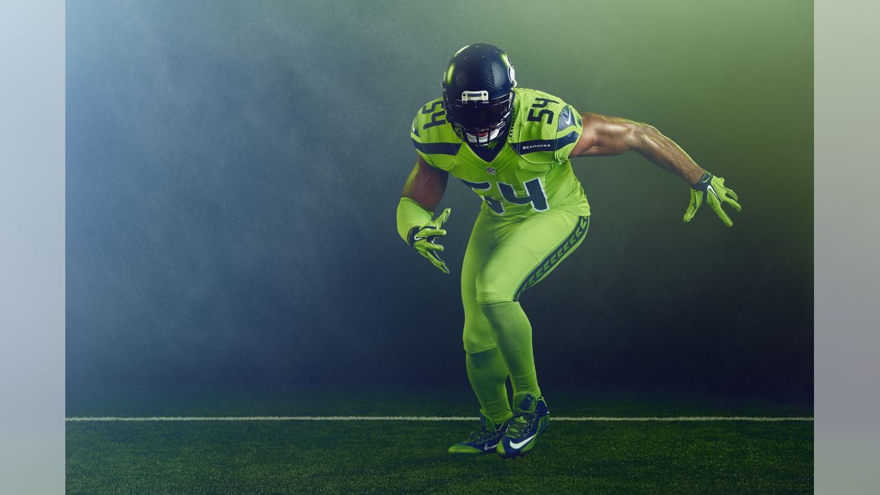 all green seattle seahawks jersey