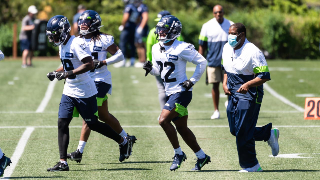 First Look: D'Wayne Eskridge  Seattle Seahawks Rookie Minicamp