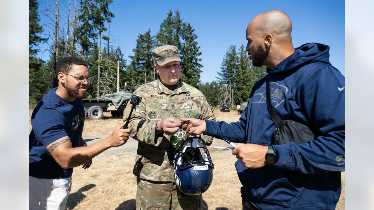 Wednesday Round-Up: Seahawks & Falcons Partner In Support of U.S. Military  at Joint Base Lewis-McChord