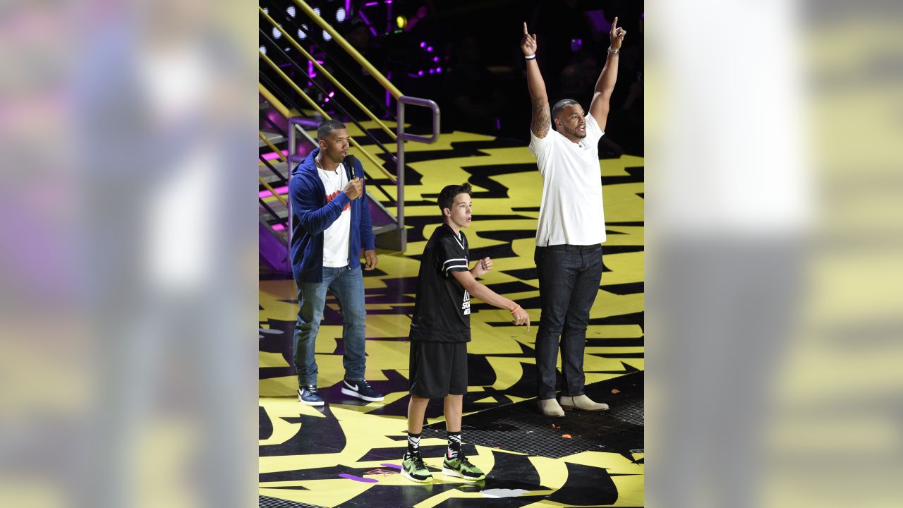 SpongeBob, slime and … Russell Wilson. Nickelodeon's circle grows