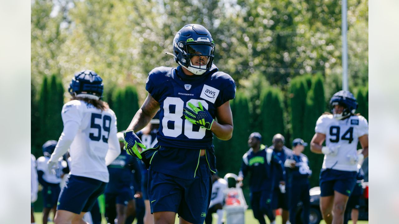 Seattle Seahawks cornerback Tre Brown (22) walks on the field during the  NFL football team's training camp, Wednesday, Aug. 9, 2023, in Renton,  Wash. (AP Photo/Lindsey Wasson Stock Photo - Alamy