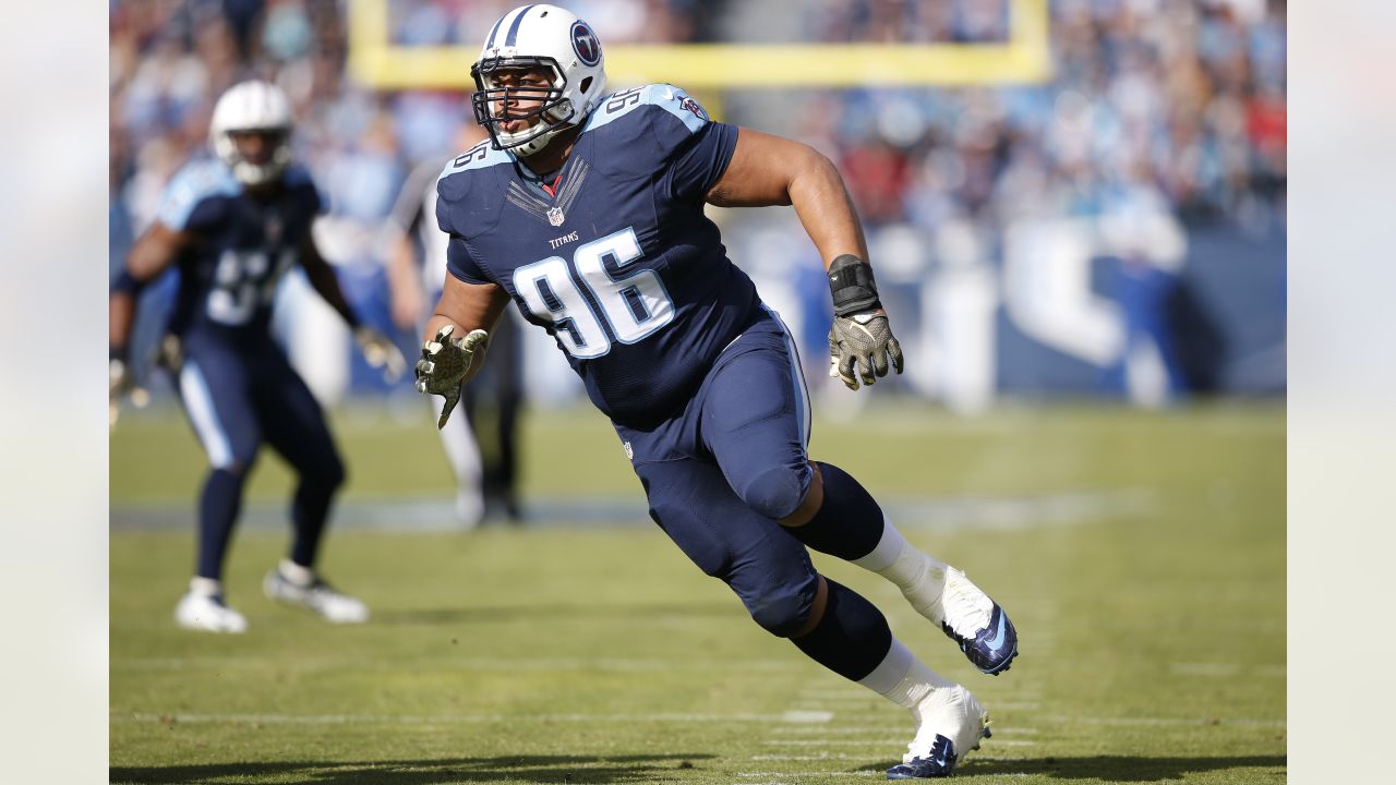 Seattle Seahawks defensive tackle Al Woods (99) reacts after a