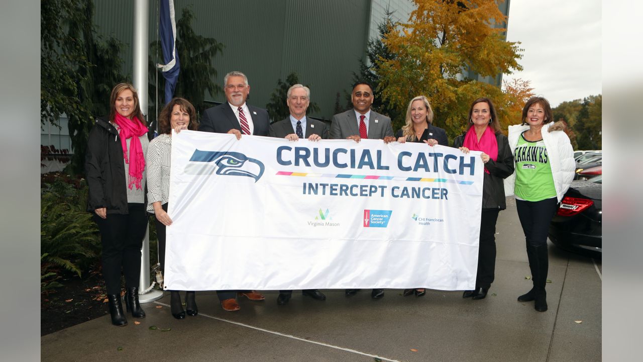 Seahawks Support Crucial Catch Campaign for Cancer Awareness and Early  Detection, in Collaboration with Virginia Mason Franciscan Health