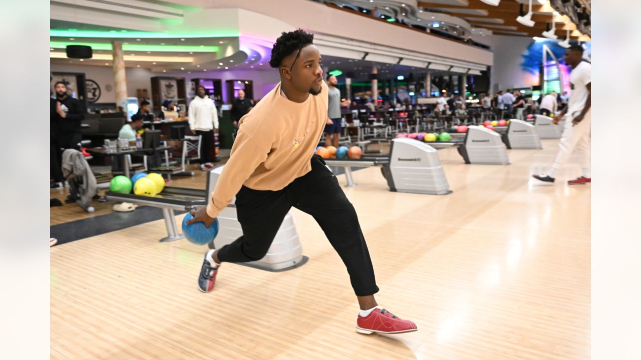 PHOTOS: Seahawks Hit The Bowling Lanes In Munich