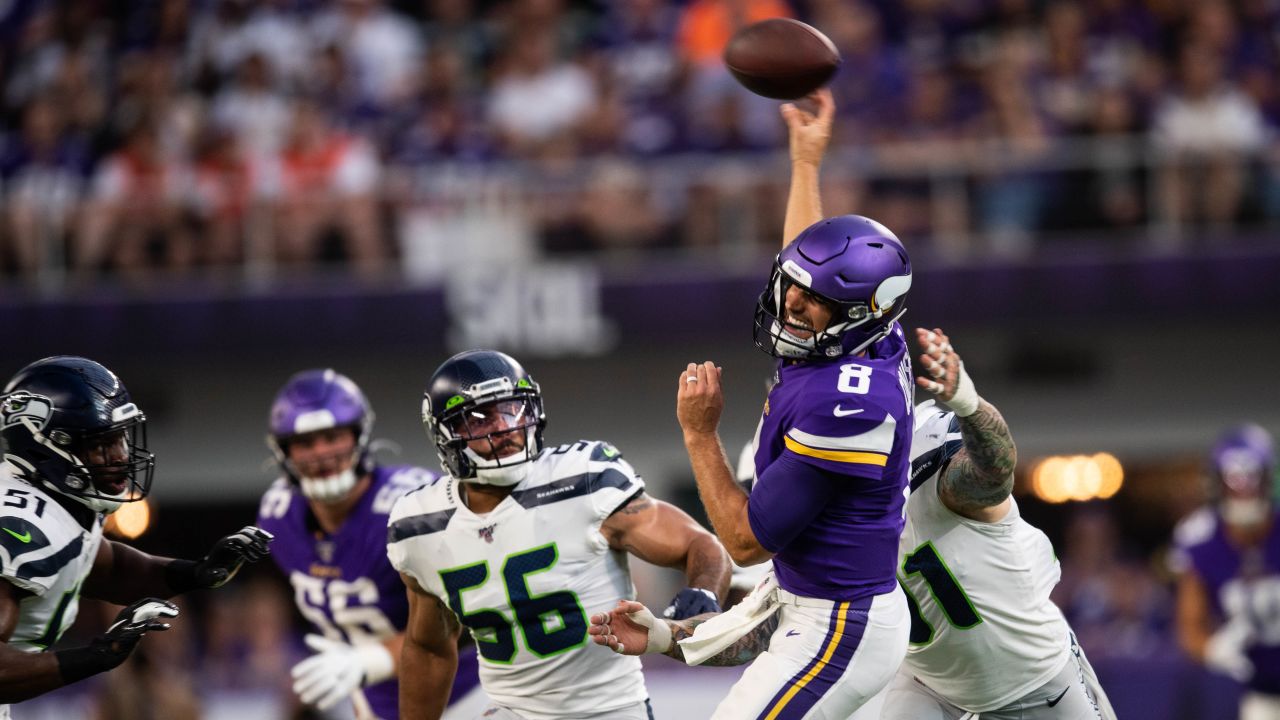 Mike Zimmer shouts out the Vikings offense in postgame speech