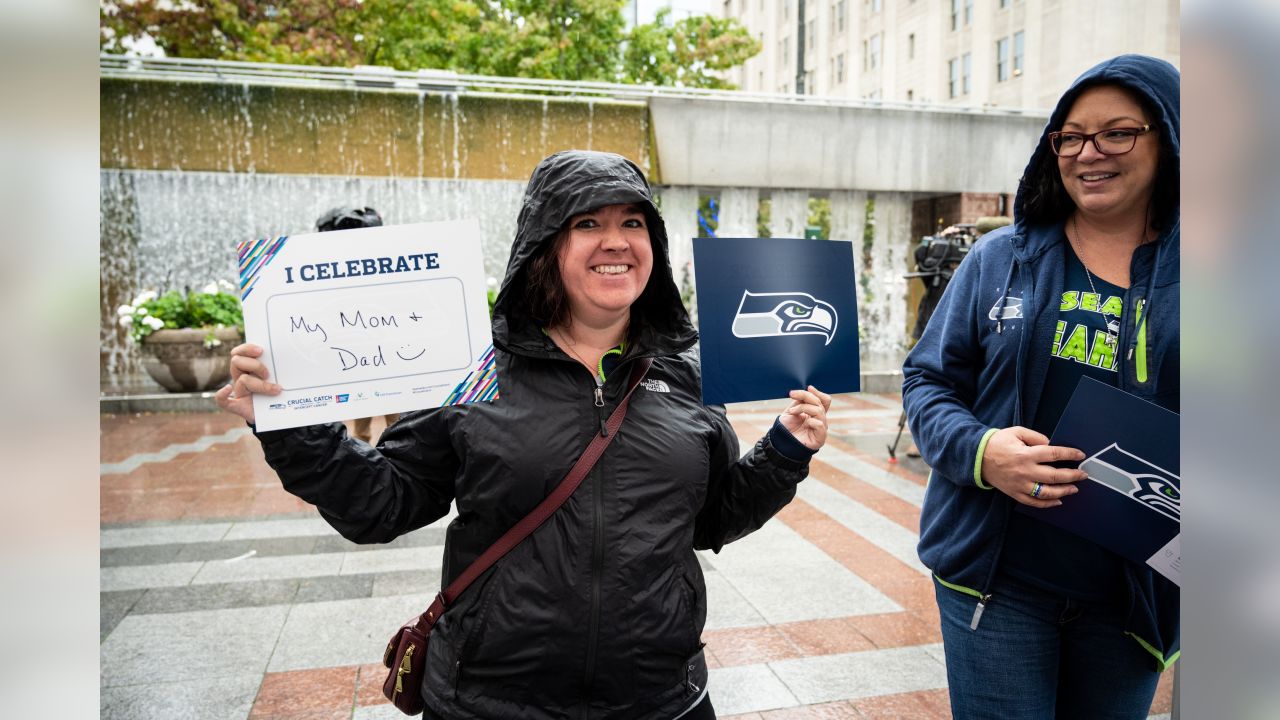 Seahawks Support Crucial Catch Campaign for Cancer Awareness and Early  Detection, in Collaboration with Virginia Mason Franciscan Health