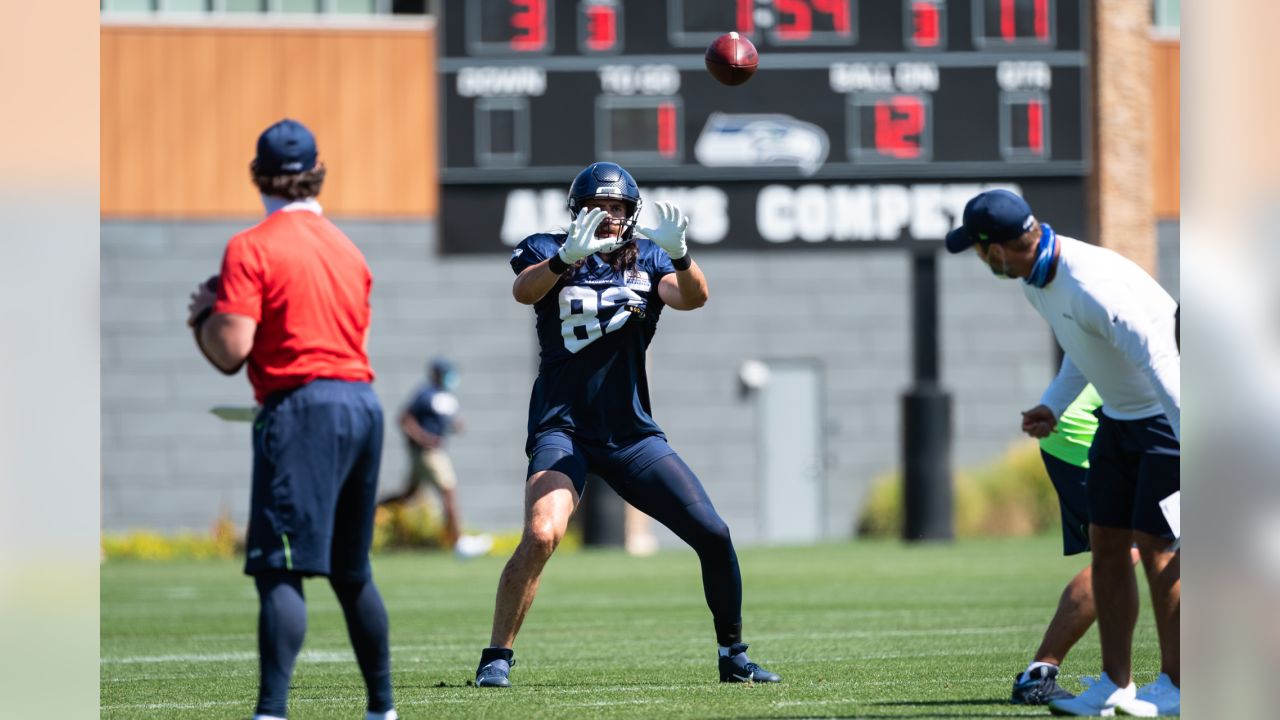 Seahawks TE Will Dissly: Return to field 'was like Christmas morning'