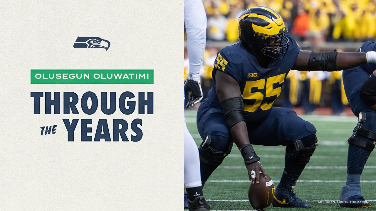 Olu Oluwatimi adds to 'toughness' theme of Seattle Seahawks' draft -  Maize&BlueReview