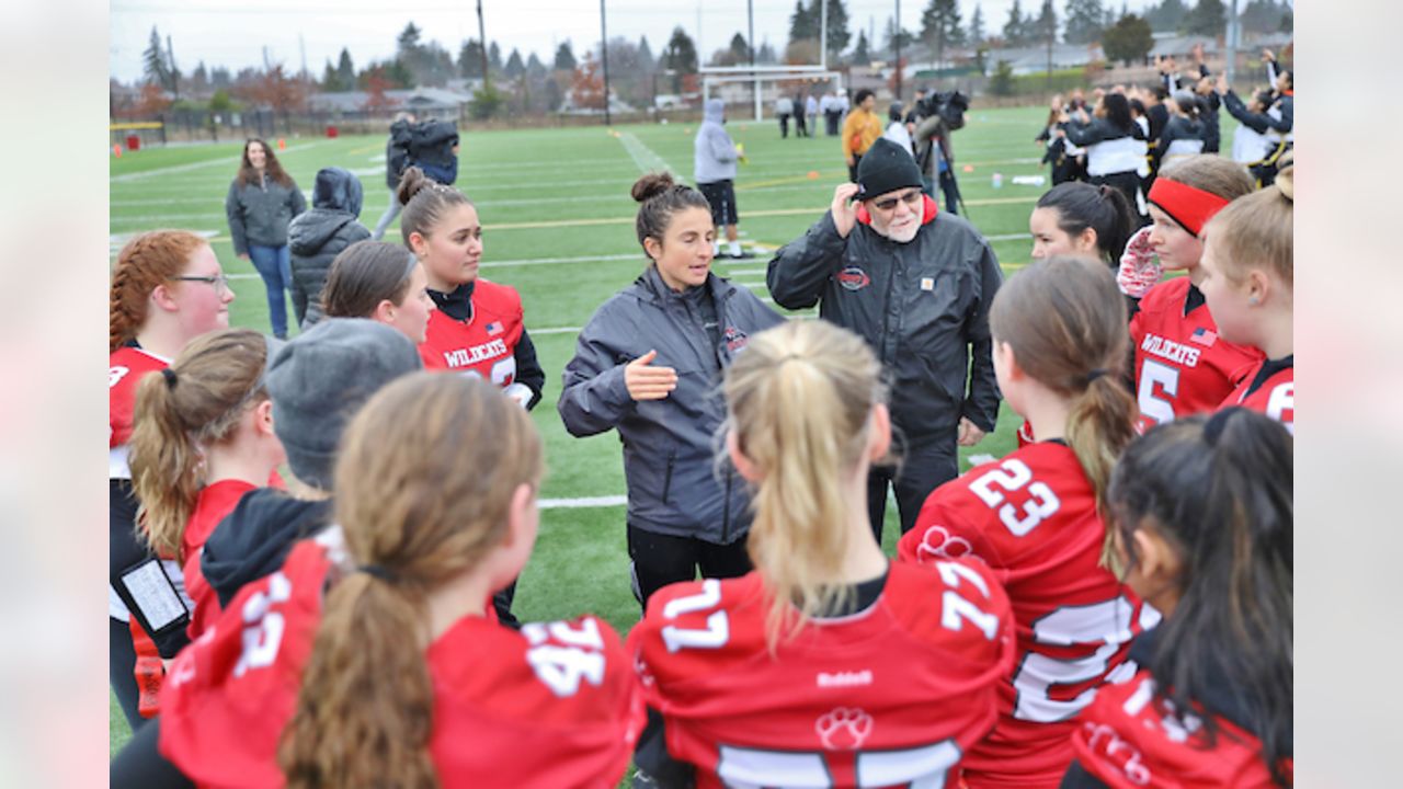 Tacoma Girls NFL Flag Football Club Jamboree