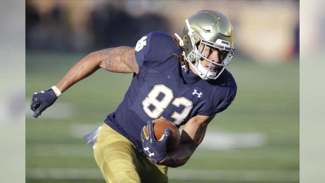 Chase Claypool Notre Dame College Football Helmet