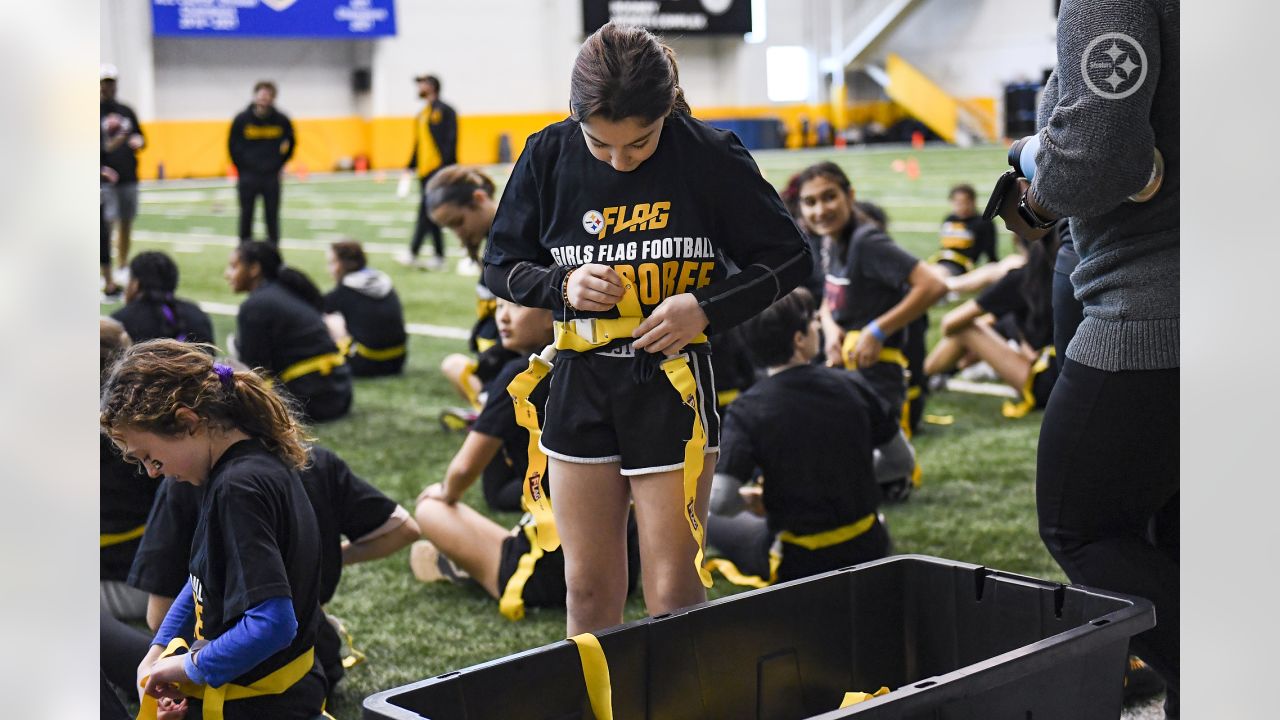 Steelers host Girls Flag Football Jamboree