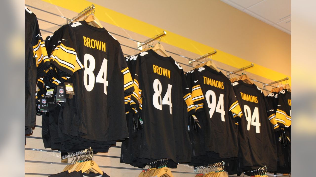 Steelers Sideline Store at South Hills Village Mall across from the hotel