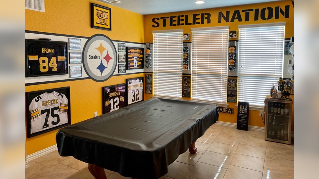 My Steelers Room  Room, Steelers, Pool rooms