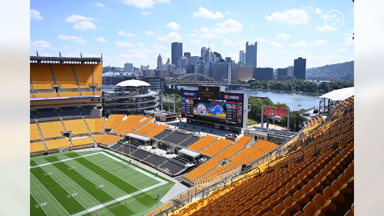 Pittsburgh Steelers vs. Detroit Lions - 2022 NFL Preseason Week 3 -  Acrisure Stadium in Pittsburgh, PA