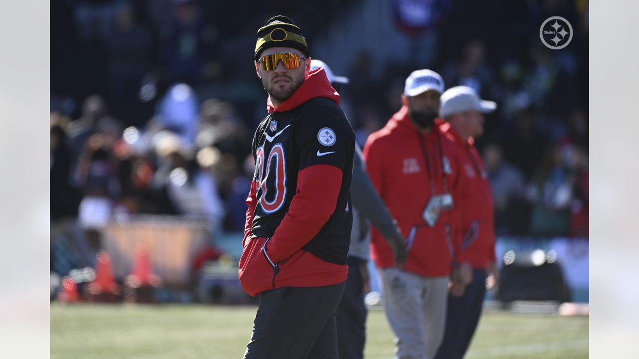 Las Vegas, Nevada, USA. 4th Feb, 2022. Pittsburgh Steelers running back Najee  Harris (22) during the AFC Pro Bowl Practice at Las Vegas Ballpark in Las  Vegas, Nevada. Darren Lee/CSM/Alamy Live News