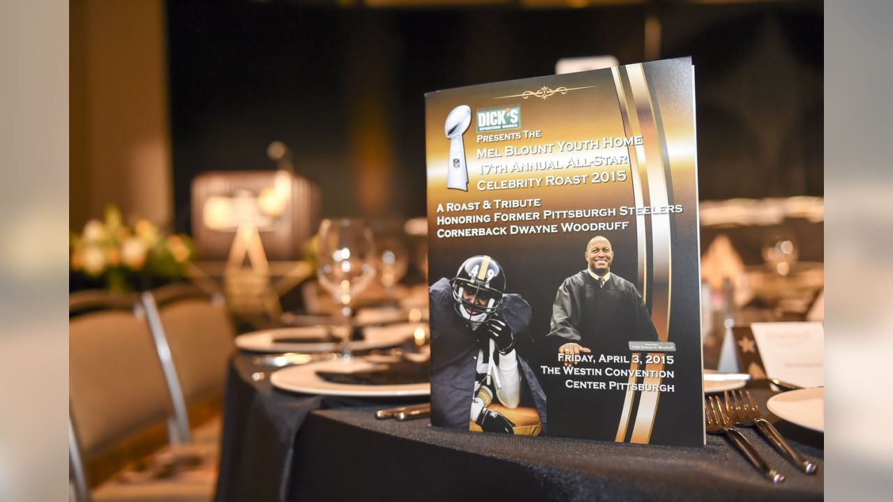 Mel Blount honors Dwyane Woodruff at annual celebrity roast