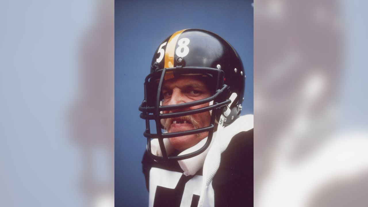 1978 Pittsburgh Steelers NFL #58 Jack Lambert 35mm color slide