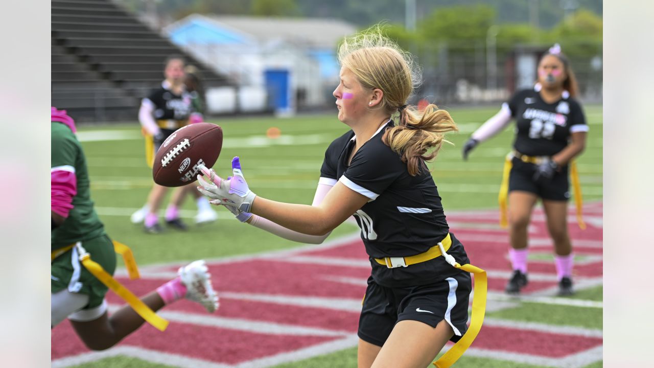 Steelers Depot 7⃣ on X: PHOTOS: 2023 Girls Flag Football - Week 5 #Steelers    / X