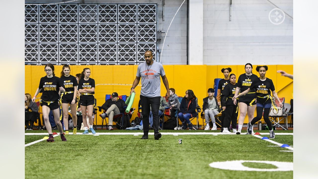 Steelers host Girls Flag Football Jamboree