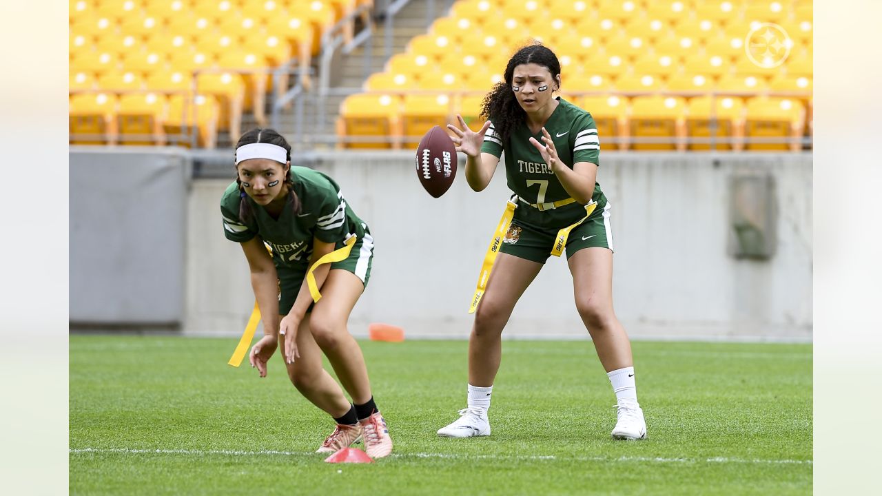 An Arlington girls flag football team won an NFL championship this past  weekend